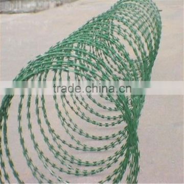 Barbed Wire Coil Type and Galvanized,PVC,GI Surface Treatment galvanized barbed wire factory price