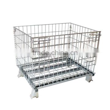carbon steel metal wire basket type stacking cage