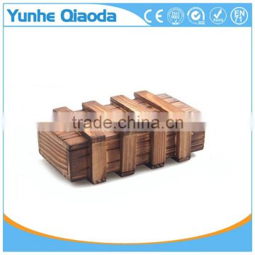 Wholesale IQ intelligent Luban lock toys wooden puzzle box