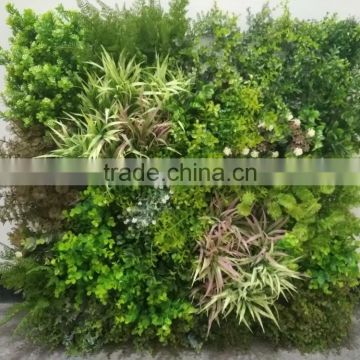 Green plants wall tiles