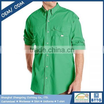 Wholesale casual wear seaside sport fishing shirt