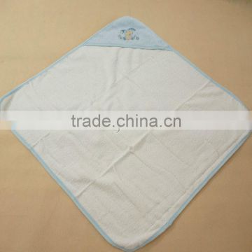 100% cotton terry hooded towel