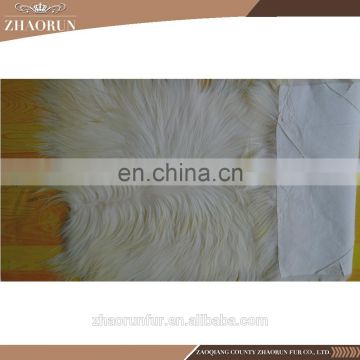 Wholesale price long hair Kidassia Goat Fur plate for garment