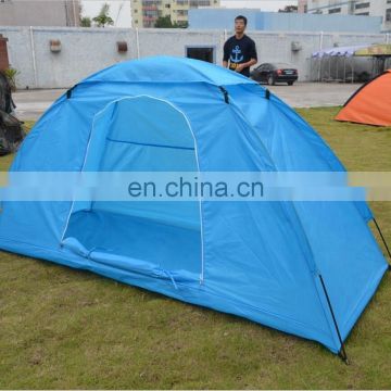 fiberglass pole blue camping one person Outdoor tent