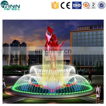decoration musical dancing led fountain water park equipment