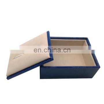 Custom small paper folding cufflink gift box for male