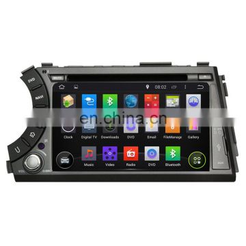 Android 5.1.1system 4 core Touch Screen Car DVD player with GPS Navigation for SsangYong Actyon sports