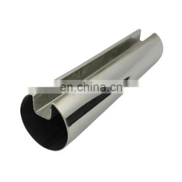 The manufacturer processed 201 304 stainless steel grooved tubes for multi-purpose special-shaped tubes