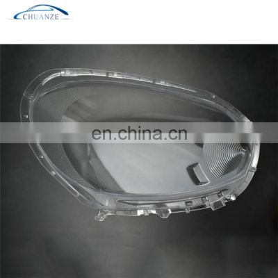 HOT SELLING car transparent Headlight glass lens cover for MARCh 10 Year