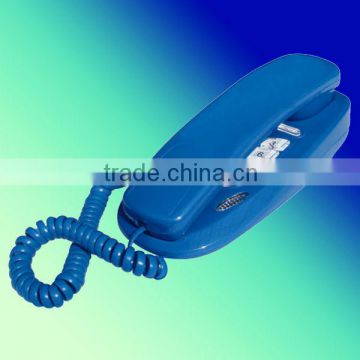 Blue mini wall mountable corded telephone parts