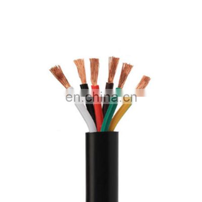 3 Core Real fire alarm cable Multi core Solid Copper Conductor auto control cable