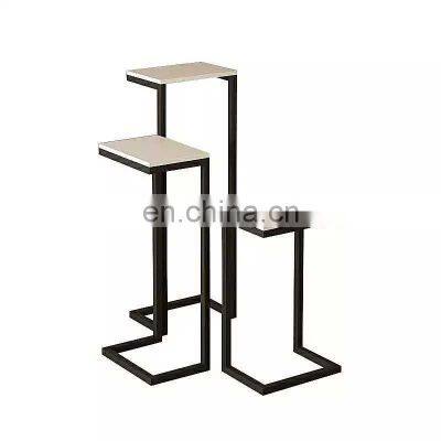 High And Low Storage Table Simple Black Water Table Combination Decorative Props Bag Counter Display Stand