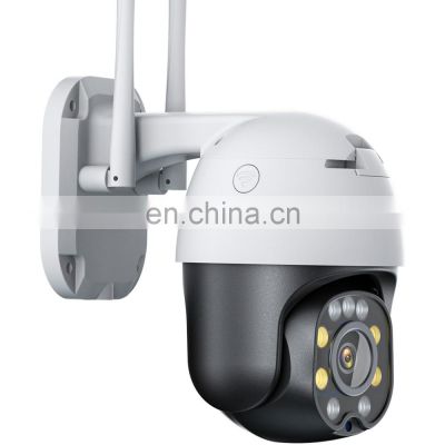 5MP IP Camera Wireless 4G 4X Zoom Security Outdoor PTZ  HD CCTV Dome Surveillance Cam Motion Tracking CamHipro