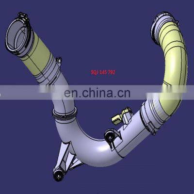 OE4A0611775 SAE J1401 DOT 1/8 HL OEM auto  Water hose manufacture for AUDI
