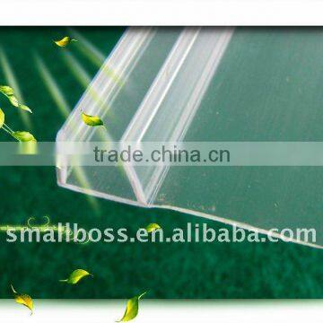 transparent Glass door strip