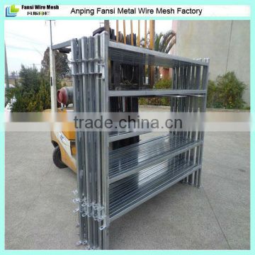 Hot dipped galvanised steel portable cattle panels yard 2.1*1.8m with best price