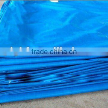 8*8 mesh blue waterproof and weather resisitant pe tarp