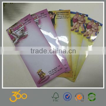 wholesale magnetic custom notepad with pen