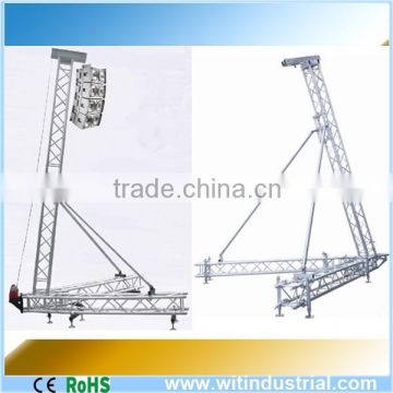 5-8m outdoor aluminum line array ground support tower