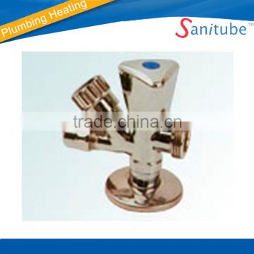 chrome-plated brass angle valve su150021