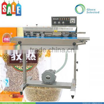 Plastic Stand-up Pouch new style 45kg continuous bag band sealer