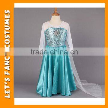 PGCC-2644 China manufacturer cheap wholesale Frozen Elsa Dress Snow Queen Elsa Frozen Costume princess elsa costume
