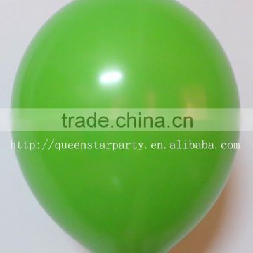 Latex balloons party balloons standard / pastel color lime Green