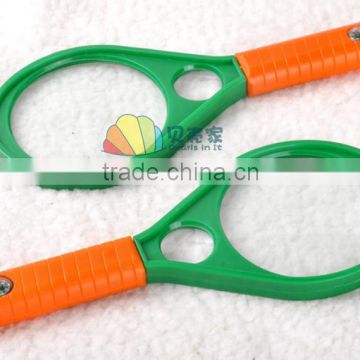 Best sale 3x plastic green frame and orange handle manifier for kids