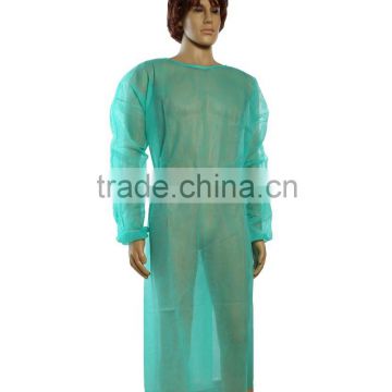Sterile Disposable Non woven Surgical Isolation Patient Gown