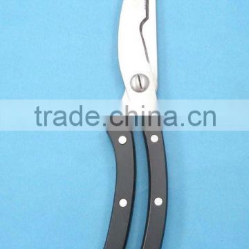New quality kitchen scissors poultry scissors with POM handle