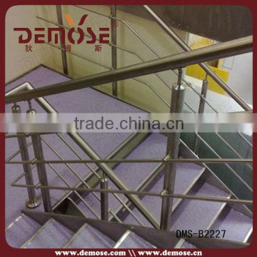 ground mounted steel railings for stair design