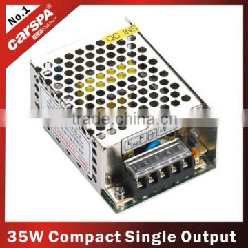 HS series compact single switching power supply 35W