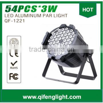 LED 54 3w RGBW Aluminum par light