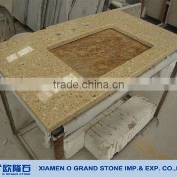 acrylic solid surface Chinese quartz countertops wholesale