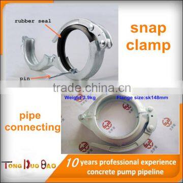 concrete pump fast connection clamp