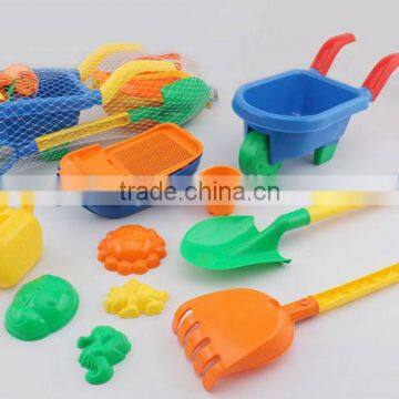 Summer funny beach sand molds kids toys Beach boat (10 PCS)