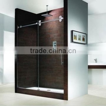 2013 glass sliding door shower room system, bathroom door fitting