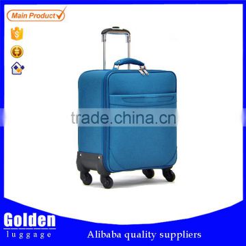 leather material factory high level luggage suitcase hot selling 2015
