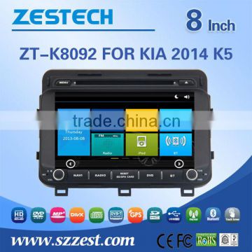 GPS digital media player Car Audio Navigation system For K5 2015 with Win CE 6.0 system 800MHz 3G Phone GPS DVD BT