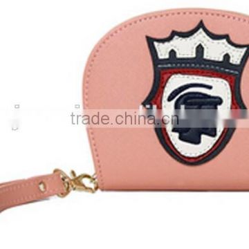 dark pink colour new pattern hot sale bags korean style unique fashion trendy print wallet