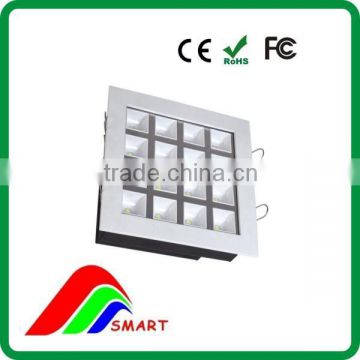 Best-selling 170*170mm grill led lux down light