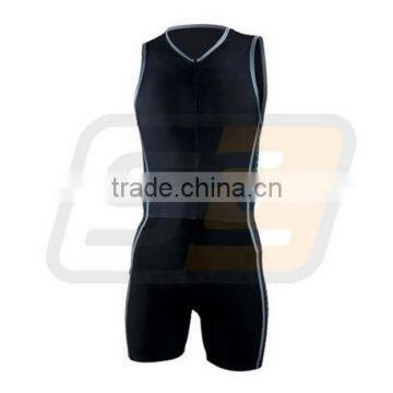factory cheap wholesale triathlon clothing/Sleeveless triathlon suit Customized design triathlon suit with sublimated printing