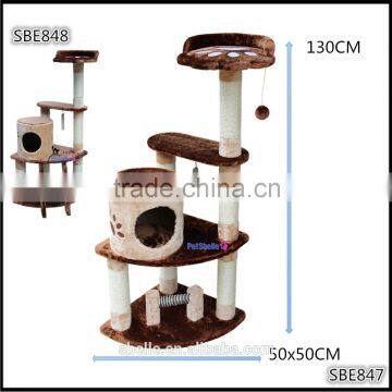 Free Sample Cat Furniture Sisal Cat House