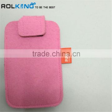 Wholesale wool felt cell phone box with good price