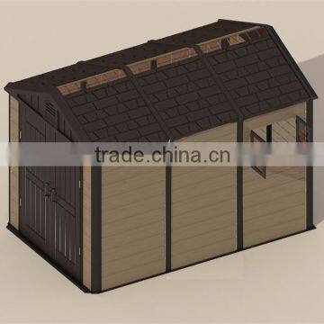 2016 Wholesale plastic garden shed mobile villa tiny house