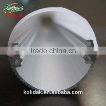 Polycarbonate extrusion LED light cover t8