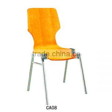 Good shape dining room furniture Simple style coffee chair Plywood chair for sale CA08