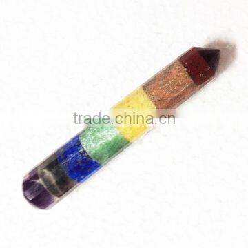 Chakra Stones Faceted Massage Wands | Healing Wands For Sale