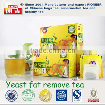 Herbal blended tea ,Yeast fat remove tea , Detox slim green tea