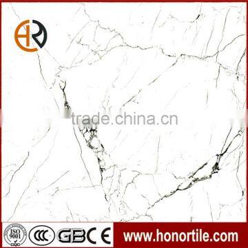 White color micro crystal polished flooring tile